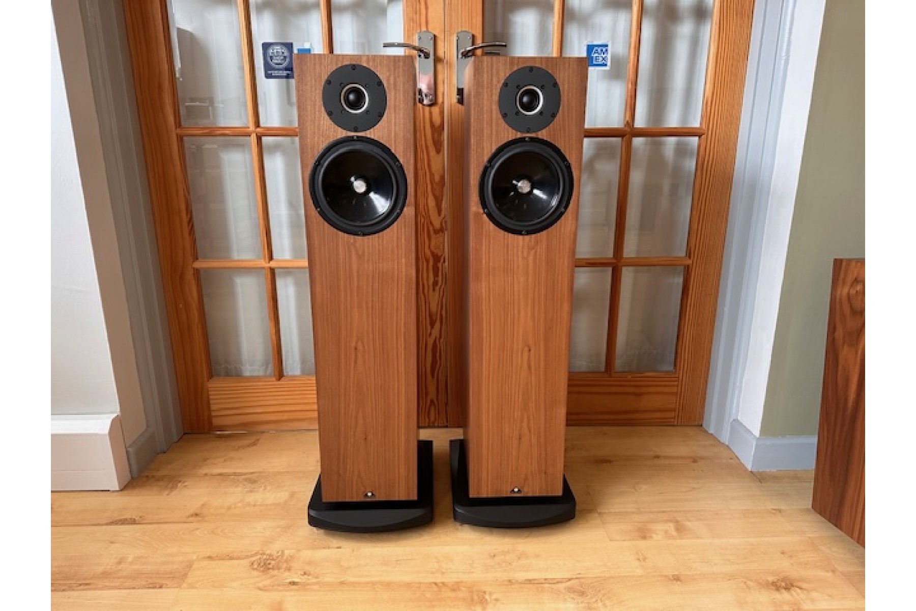 Kudos Super 20A Loudspeakers Pair Walnut Finish